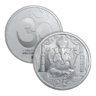 1 oz Ganesha Silver Round