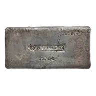 32.150 ozt Engelhard Silver Bar Vintage