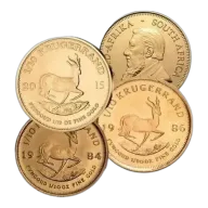 1/10oz South African Krugerrand Gold Coin - Dealers Choice