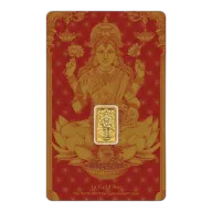Perth Mint Diwali Lakshmi 1g Minted Gold Bar