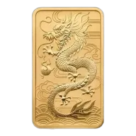 2018 1 oz Dragon Rectangular Gold Coin