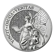 2 oz Silver Coin - St. Helena, Vincit Omnia Veritas - 2022
