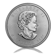 1oz Silver Canadian Maple Leaf (2021)