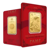 1oz Gold PAMP Year of the Horse (2026)