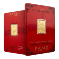 5g Gold PAMP Lunar Legends 1,000 Mile Horse (2026)
