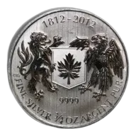 3/4 oz War of 1812 Silver Coin