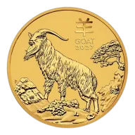 2027 Australian 10 oz Gold Lunar Goat Series III