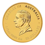 2027 Australian 1/2 oz Gold Lunar Goat Series III