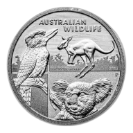2 oz Australian Silver Wildlife Coin (Random Year)