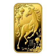 1oz - Limited Edition Horse - 9999 Gold - Switzerland