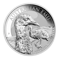 Pre-Owned 2022 Australian Emu 1oz Silver Coin - VAT Free