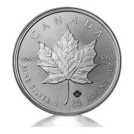 1oz Silver Canadian Maple Leaf
