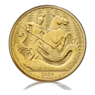 1 oz St George and the Dragon Gold Coin