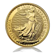 1/4oz Gold Royal Mint Britannia (2013-2023)