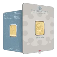 5g Royal Mint Britannia Gold Bar (999.9)