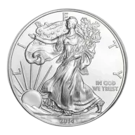 2014 Silver American Eagle - BU