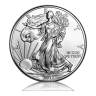 1oz Silver US Mint American Eagle (2012)
