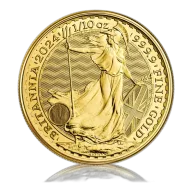 1/10 Oz Gold Royal Mint Britannia (2024)