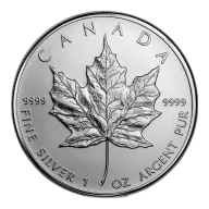 1oz Silver Canadian Maple Leaf (2013)