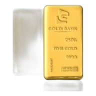 250g Gold Bank Investment Gold Bar (999.9)