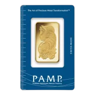 1oz PAMP Gold Bar - Fortuna