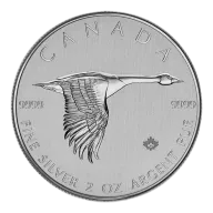 2 oz Canada Goose Silver Coin