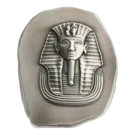 Argentia Silver Art - 5 oz Bar "King Tut" - Antique
