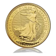 1/4oz Gold Royal Mint Britannia (2025)