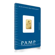 2.5g PAMP Rosa Investment Gold Bar (999.9)