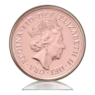 Half Gold Sovereign Queen Elizabeth II Fifth Head (2021)
