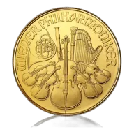1oz Gold Austrian Philharmonic (1997)