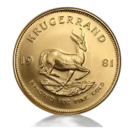 1oz Gold South African Krugerrand (1981)