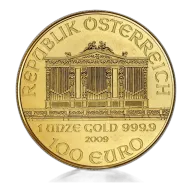 1oz Gold Austrian Philharmonic (2009)
