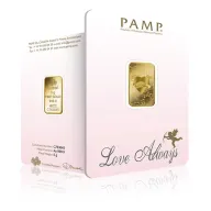 5g PAMP Love Always Gold Bar (999.9)