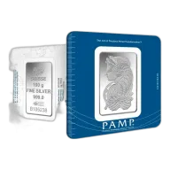 100g PAMP Investment Silver Bar