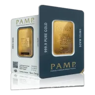 1oz PAMP Investment Gold Bar (New Design)