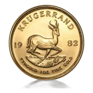 1oz Gold South African Krugerrand (1982)