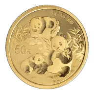 2025 3 Gram Chinese Gold Panda Bullion Coin