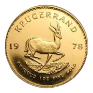 1 oz Krugerrand Gold Coin - Various Years
