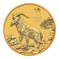 1 Oz Australian Lunar Year of the Goat Gold Coin 2027