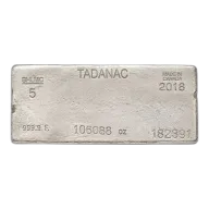 1000 Oz TADA Large Silver Cast Bar