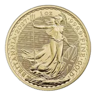 2027 1 oz United Kingdom Gold Britannia Bullion Coin