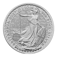 2027 1/10 oz United Kingdom Silver Britannia Bullion Coin
