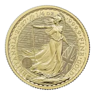2027 1/4 oz United Kingdom Gold Britannia Bullion Coin