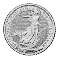 2027 1/4 oz United Kingdom Silver Britannia Bullion Coin