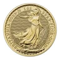 2023 1 oz Gold Britannia Coin BU (King Charles III)