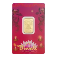 5g PAMP Suisse Diwali Lakshmi & Sacred Cow Gold Bar 2026