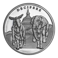 2023 2 oz Decipere High Relief Silver Round - The Awakening Series