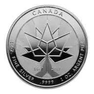 1oz Silver Round - Canada 150