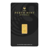 1g Perth Mint Kangaroo Gold Minted Bar